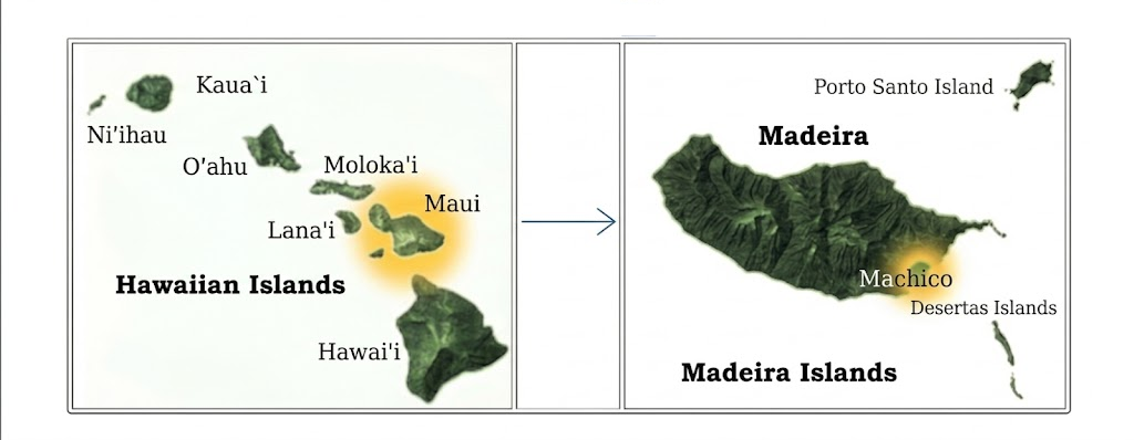 Hawaii to Madeira